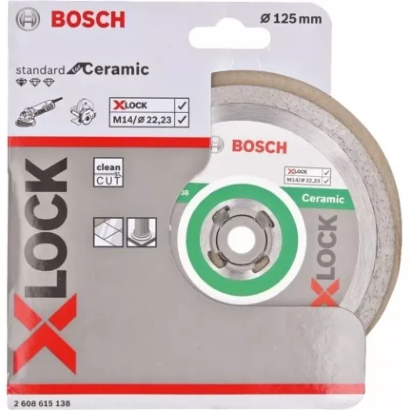 Bosch 2 608 615 138 leņķa slīpmašīnas piederums Griešanas disks