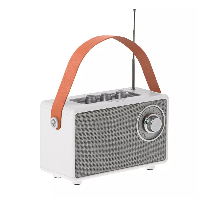 Camry skaļrunis ar radio | CR 1902 W | 5 W | Bluetooth | Balts | Bezvadu savienojums