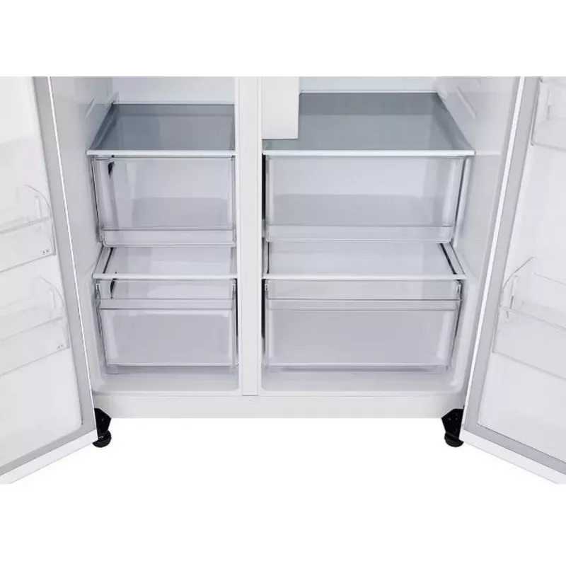LG GSLC40SWPE sānu blakus ledusskapis Brīvi stāvošs 638 L Balts