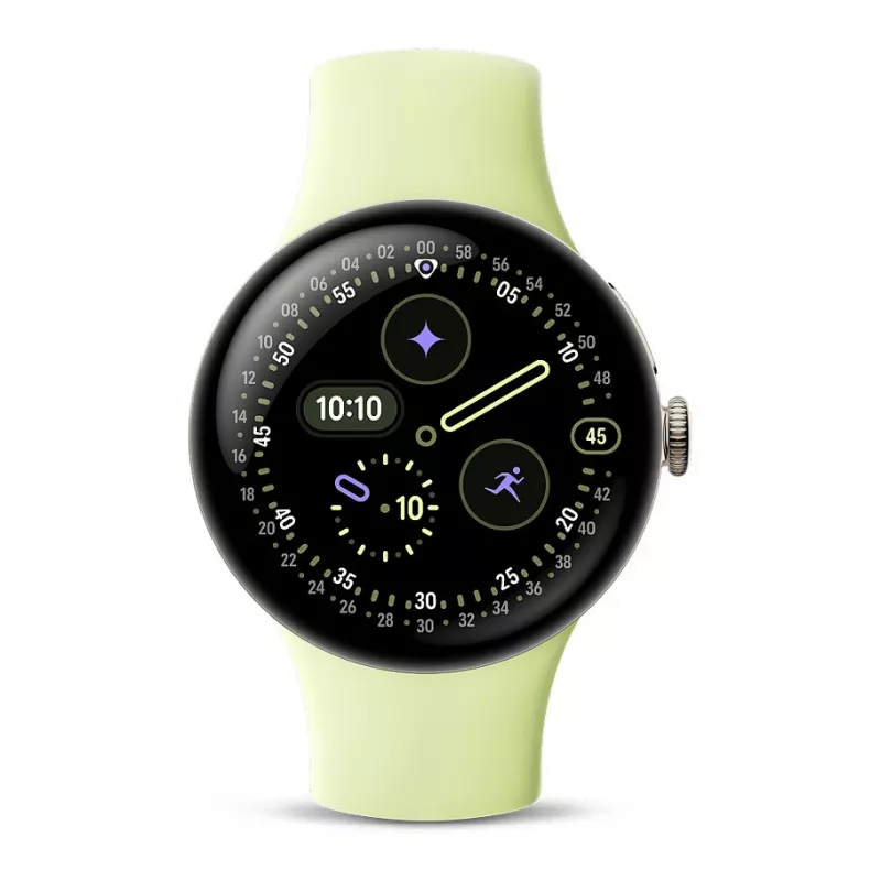 Google Pixel Watch 4 - 41 mm - šampanieša zelta alumīnija viedpulkstenis (GA06002-EU)