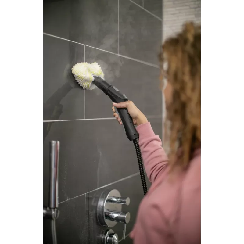 Cilindriskais tvaika tīrītājs Kärcher SC 3 EasyFix — 1900 W, 0,5 L tvertne, 3,5 bāri, 2,2 m šļūtene