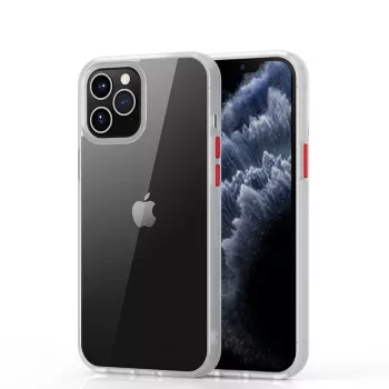 Aizsargājošs triecienizturīgs vāciņš Devia Shark sērija iPhone 12 Pro Max, balts