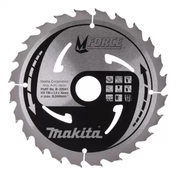 MAKITA RIPZĀĢA ASMENS 190x30x24Z M-FORCE KOKAM