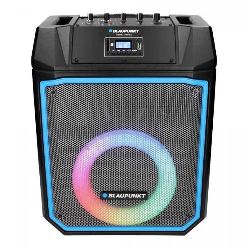 Audio sistēma MB08.2 PLL FM USB/SD/BT Karaoke LED