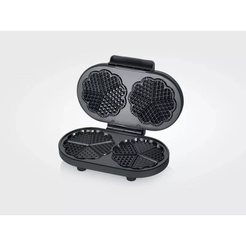 Vafeļu panna Severin WA 2118 2 vafeles 1200 W melna