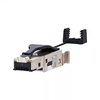 BTR E-DATIndustry IP20 lauka spraudnis Cat.6, 10 GBit piemērots saskaņā ar IEEE 802.3an, 8 dzīslu RJ45 spraudnis AWG 22 (1401405012-I)