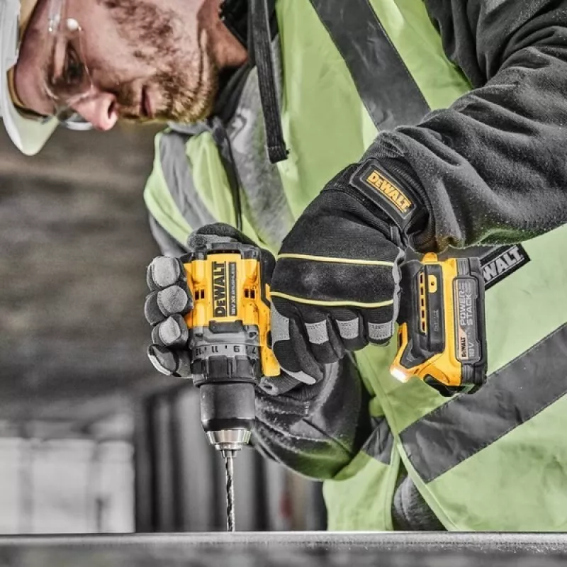 DeWALT DCD800E2T-QW urbis 2000 RPM 1,28 kg Melns, Dzeltens
