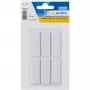 HERMA 15186 pašlīmējošā etiķete Taisnstūrveida Balta 15x45mm 6 gab.