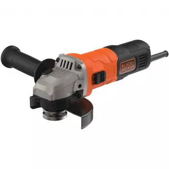 Leņķa slīpmašīna BEG010 (oranža/melna, 710 W, 115 mm)