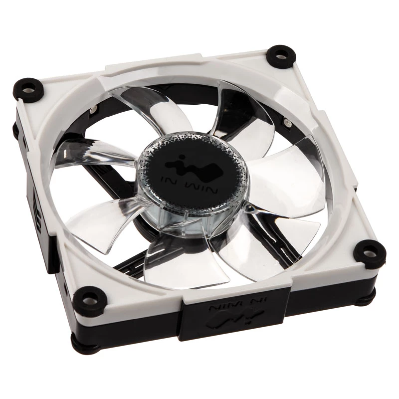 IN WIN Aurora 120mm ARGB korpusa ventilators, melns
