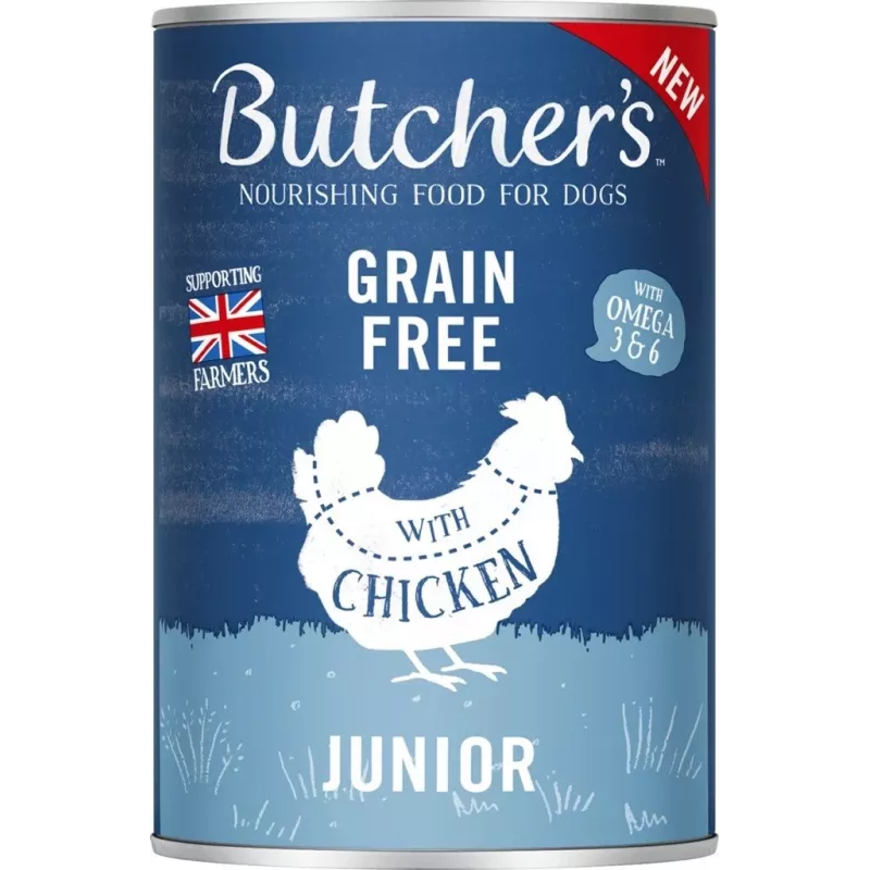 BUTCHER'S Oriģināls Junior Mega iepakojuma maisījums - mitrā suņu barība - 6 x 400g