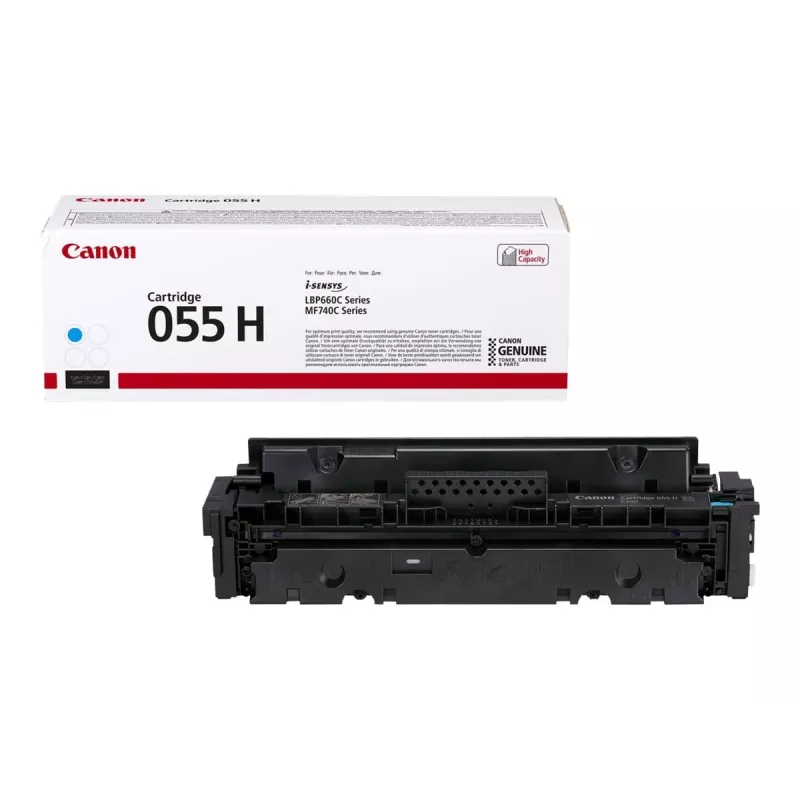 Canon 055H tonera kārtridžs 1 gab. Oriģināls ciāna