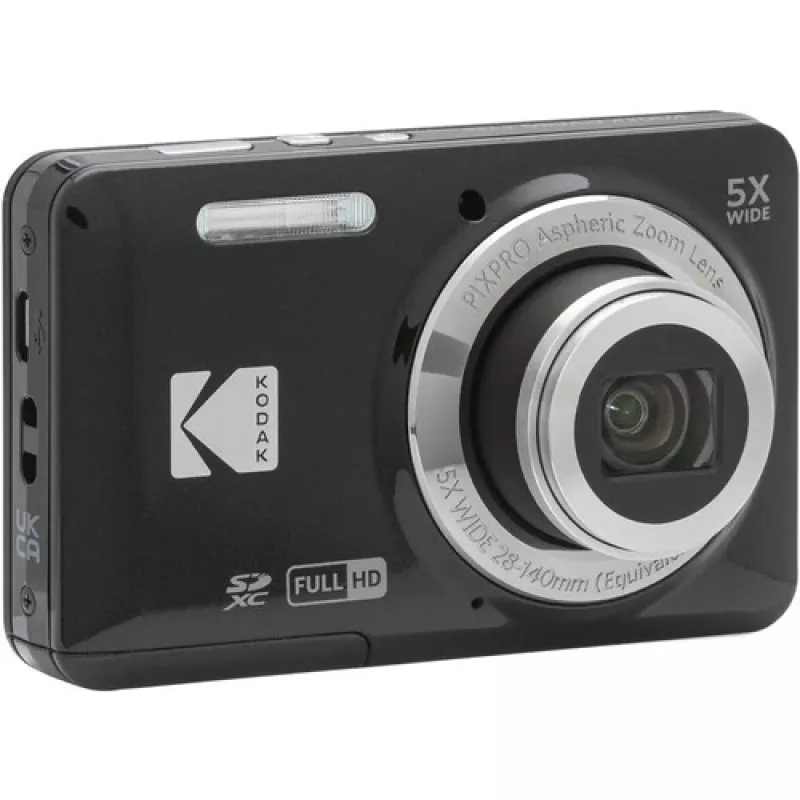 Kodak PIXPRO FZ55 1/2,3 kompaktkamera 16 MP CMOS 4608 x 3456 pikseļi melna (FZ55BK)