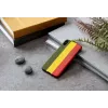 Viedtālruņa maciņš no man and wood iPhone XS Max – modelis Reggae, melns