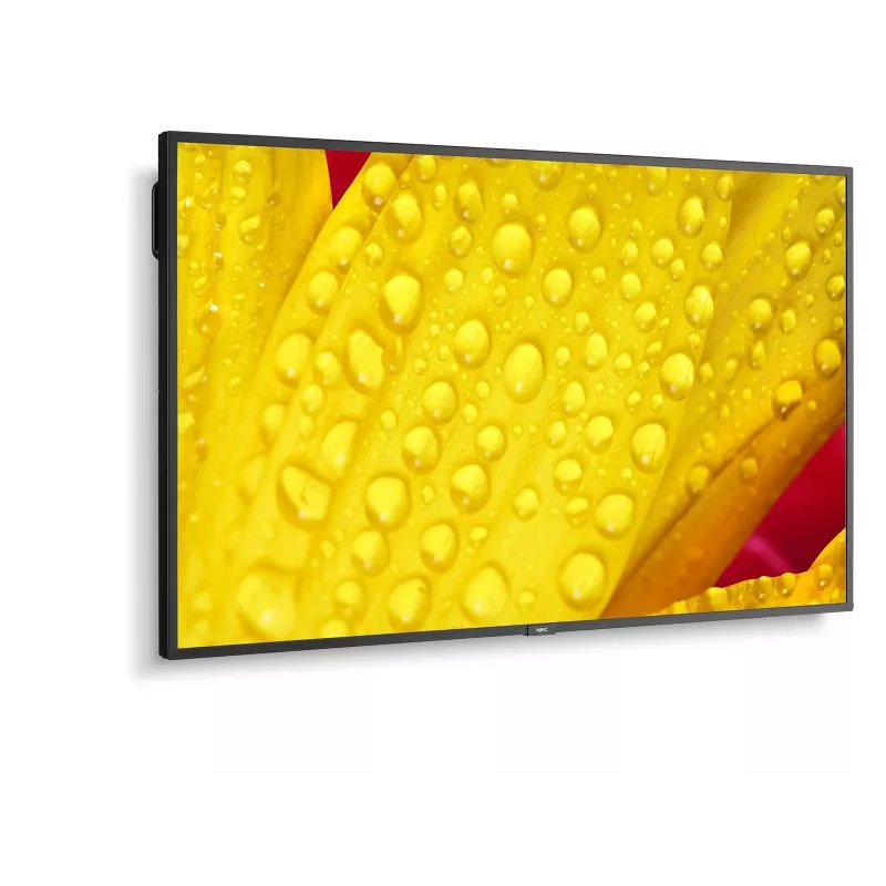 NEC MultiSync M651-2 Kioska dizains 165,1 cm (65 collas) LED 500 cd/m² 4K Ultra HD Melns Iebūvēts procesors