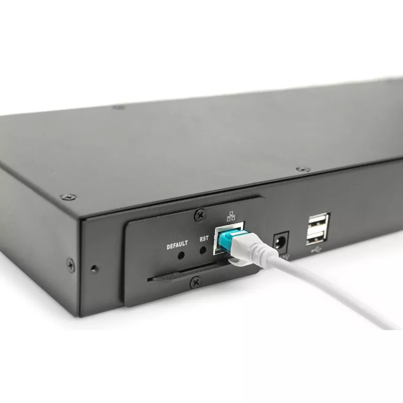 DIGITUS Professional DS-72216 - KVM slēdzis - 16 x KVM ports - uzstādāms statīvā (DS-72216)