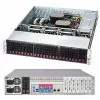 Supermicro SC216 BAC-R920LPB - Plaukts - montējams plauktā - 2U - uzlabots, paplašināts ATX - SATA/SAS - karstās nomaiņas 920 W - melns