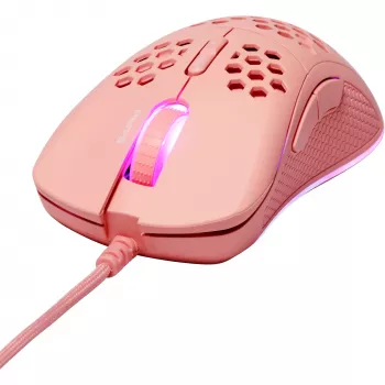 Deltaco vieglā svara spēļu pele, RGB (GAM-108-P)