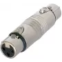 Neutrik - Audio invertējošais adapteris - XLR3 (W) uz XLR3 (W) (NA3FF)