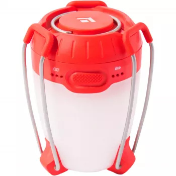 Melns Diamond Apollo ar baterijām darbināma kempinga laterna ar USB portu