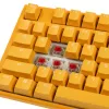 Ducky One 3 TKL klaviatūra Spēļu USB QWERTY angļu Dzeltena