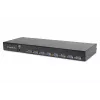 KVM konsole Digitus 19 collu LCD 8 portu VGA US tastatūra