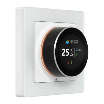Viedais termostats Avatto WT20R-EH-16A-W-WiFi — Wi‑Fi vadība, 16A relejs, balts
