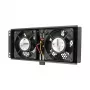 Dzesēšanas ventilators Extralink 2 FANS ROOF COOLING UNIT 220V AC melns metāla