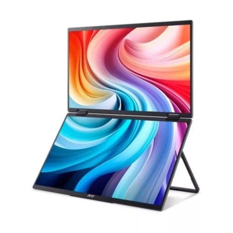 Pārnēsājams monitors Acer PD163QT 15.6 collu FHD 1920x1080 IPS 8 ms USB-C Melns VESA 75x75