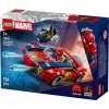 LEGO MARVEL 76336 Zirnekļcilvēka mašīna pret Venomizēto Vilknadzi