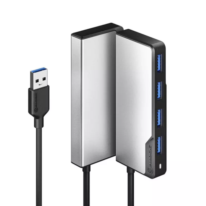USB centrmezgls ALOGIC Fusion SWIFT 4-in-1 USB 3.2 Gen 1 Type-A