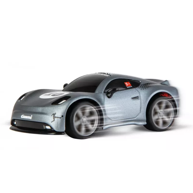 RC auto Bundesliga Mini RC 1:43 pelēks