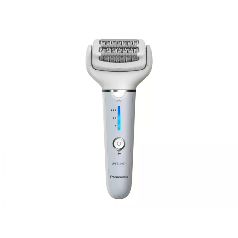 Panasonic ES-EY90A503 epilators, mitrai un sausai lietošanai, zils/balts