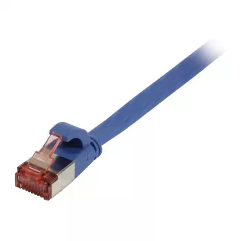 Synergy 21 komutācijas kabelis RJ45, CAT6 250MHz, 5m zils, FTP(U/FTP), TPE(Superflex), plakans, Synergy 21, - digitāls/datu tīkls