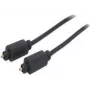 shiverpeaks 2.0m Toslink - Toslink - TOSLINK - Vīr. - TOSLINK - Vīr. - Zelts - Melns (BS69004-2.0)