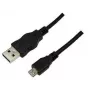 USB kabelis LogiLink 0.60m USB A-USB Micro B