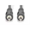 Audio savienojuma kabelis stereo Digitus AK-510100-015-S