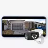 IP drošības kamera Reolink DUO Series P750 āra bullet 16 MP 7680×2160 CMOS 1/2.7 collas 2.8 mm 180°×55° PoE IP67 iebūvēta gaisma mikrofons skaļrunis