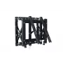 Edbak VWPOP65-P plakanā ekrāna sienas stiprinājums - plakanā ekrāna sienas stiprinājumi (60 kg, 42 collas, 65 collas, 100 x 100 mm, 400 x 200 mm, melns)