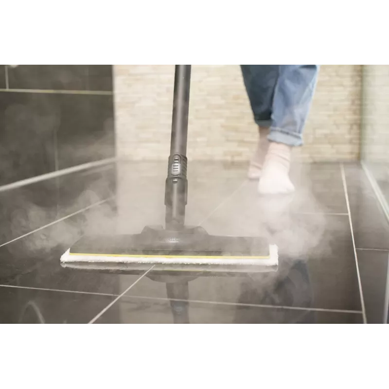 Kärcher SC 1 EasyFix Pārnēsājams tvaika tīrītājs 1200 W Melns, Balts