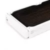 240mm šķidruma dzesēšanas radiators Alphacool NexXxoS HPE‑30 — balts