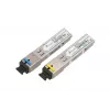 Extralink SFP WDM Module SFP 1.25G 1,25Gbps, 1310/1550nm, vienmoda, 20km, SC, DOM, pāris