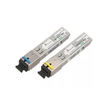 Extralink SFP WDM Module SFP 1.25G 1,25Gbps, 1310/1550nm, vienmoda, 20km, SC, DOM, pāris