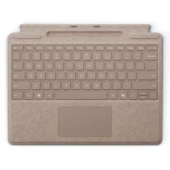 Microsoft Surface Pro tastatūra ar pildspalvas glabātuvi DE/AT QWERTZ vācu Bēša