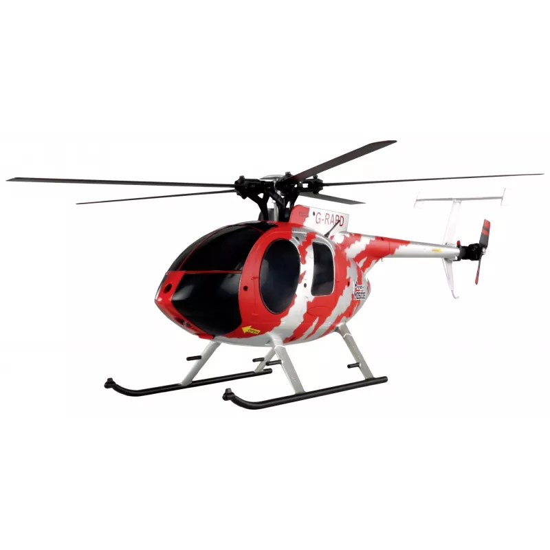 Helicopter Amewi MD500E ar elektromotoru, LiPo 1200 mAh, ieteicamais vecums 14+
