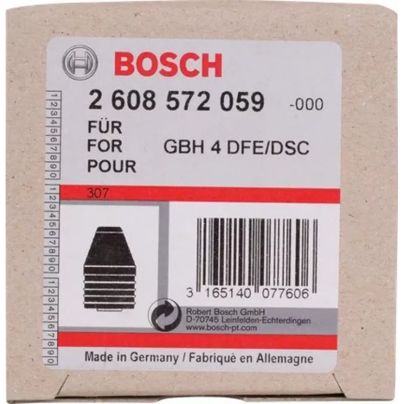 Bosch 2 608 572 059 urbjpatrona Bezatslēgas patrona SDS-plus