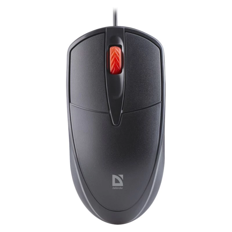 pele DEFENDER ICON MB-057 OPTICAL 1000dpi 3P Melns SILENT CLICK