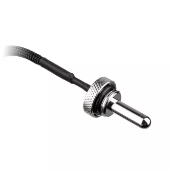 Alphacool Eiszapfen temperatūras sensors Plug G1/4 - temperatūras sensors šķidrās dzesēšanas sistēmai - hroms - 50 cm