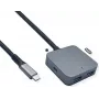 VALUE USB centrmezgls 12.99.1126 — USB 3.2 Gen 2 (Type-C resursdators) 4 porti (2×A + 2×C) 10000 Mbit/s, melns