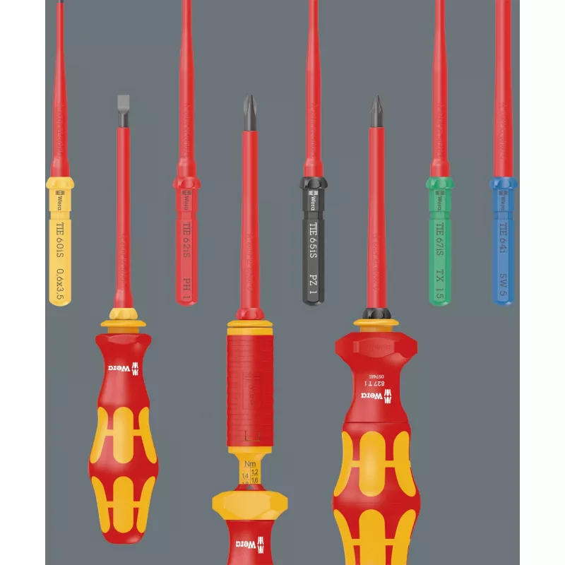Wera Kraftform Kompakt VDE 16 Torque extra plāns skrūvgriežu komplekts (05006609001)